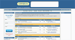 Desktop Screenshot of geoforum.it